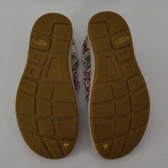 Keen Uneek Canvas Womens Sz 9 Cord Classic Sandals Tie-dye - Picture 6 of 13
